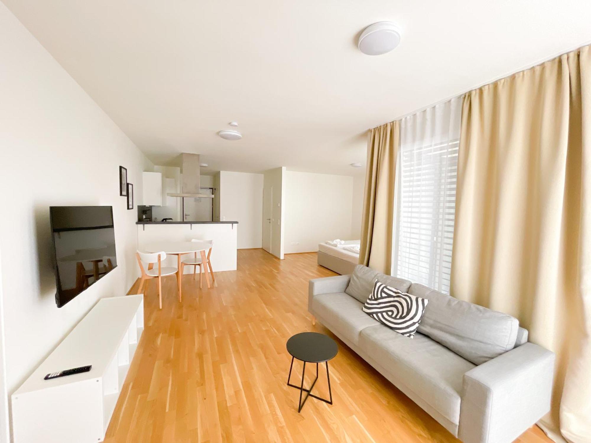 Whats-App Self-Check-In - 1Br Apartment, Near Airport,15 Min To Center Вена Номер фото